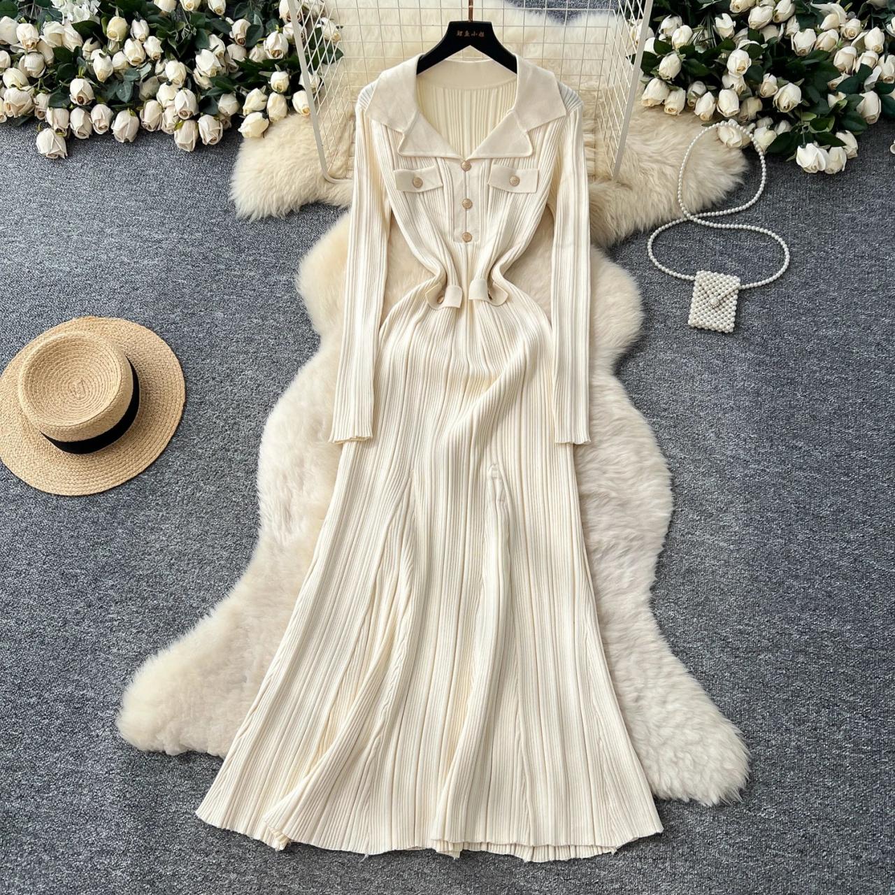 cream long sleeve maxi dress Sawyer – FancyAdd Fit Model is 59 1/2 and wears UK size 8 / US size 4 Product Information Designed exclusively by Club L London Double layered with good stretch Premium jersey in Cream (95% Polyester Cream Satin Long Sleeve Maxi