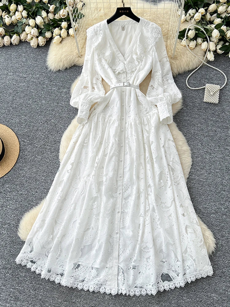 acler lace dress Acler - White Women Party/Cocktail Dress main image 1